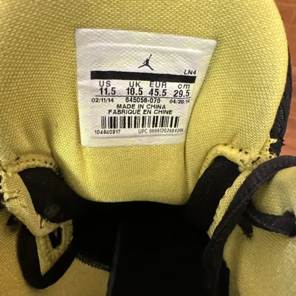 Jordan Super Fly Flight Plate Men's 11.5 basketball Sneaker Shoes 645058 070 - Picture 5 of 11